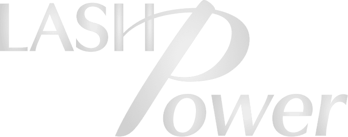Logo Lash Power - Gradiente Claro